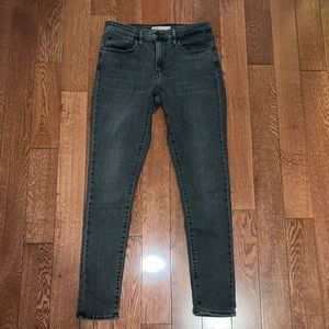 Levi’s high rise skinny jeans